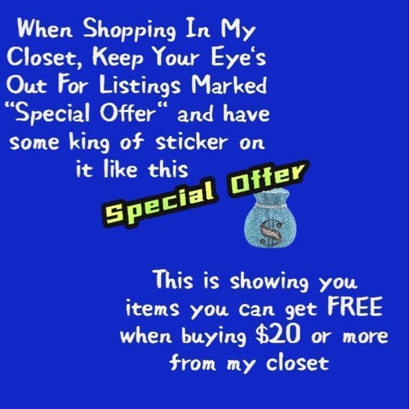 GET A FREE GET WHEN BUYING $20+ - Picture 1 of 1